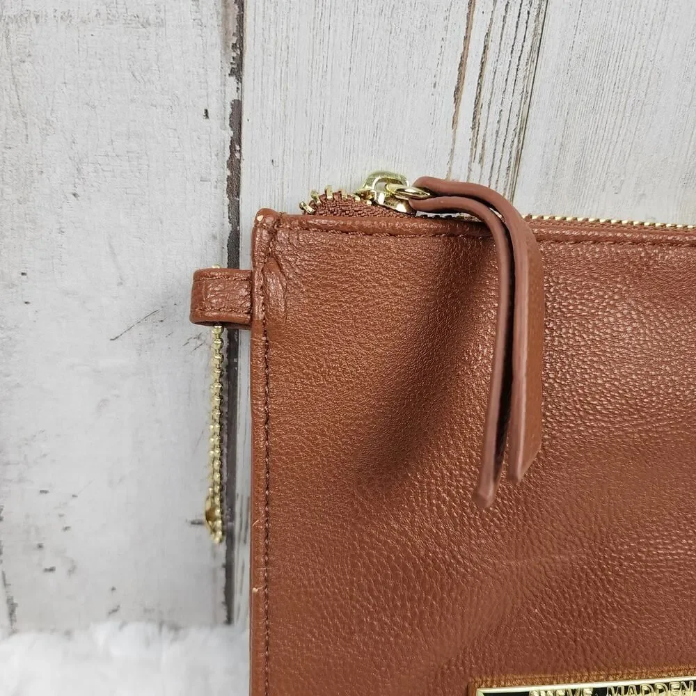 Steve Madden Coin Wallet Brown